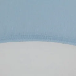 Loftlampe Cloud, blå, 43 cm lang, tekstil, sky, E27