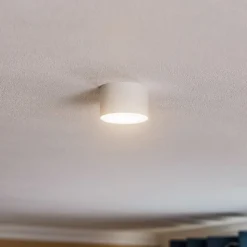 Loftlampe Cloudy 1 lyskilde hvid