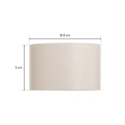 Loftlampe Cloudy 1 lyskilde hvid