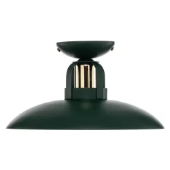 Loftlampe Felix, grøn/guld