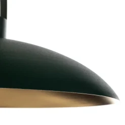 Loftlampe Felix, grøn/guld