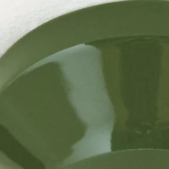 Loftlampe Frost, grøn, keramik, E27