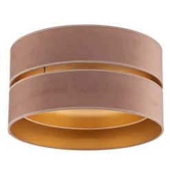 Loftlampe Golden Duo Ø 40 cm lyserød/guld