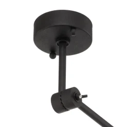 Loftlampe 808 justerbar 1 lyskilde sort/guld