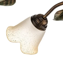 Loftlampe Miranda med 5 lyskilder, bronze