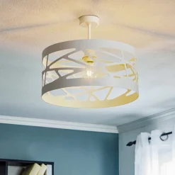 Loftlampe Modul Frez Ø 39 cm, hvid