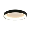 Loftlampe Niseko II CCT fjernbetjening, Ø 65 cm, sort