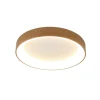 Loftlampe Niseko II CCT fjernbetjening Ø38cm træfarvet