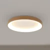 Loftlampe Niseko II CCT fjernbetjening Ø50cm træfarvet
