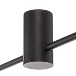 Loftlampe Orbit II, sort, 2 lyskilder