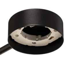 Loftlampe Orbit VI, sort, 6 lyskilder