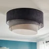 Loftlampe Pastell Trio Ø 60 cm i 3 grå nuancer