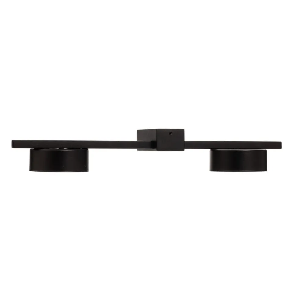 Loftlampe Pills II, sort, 2 lyskilder