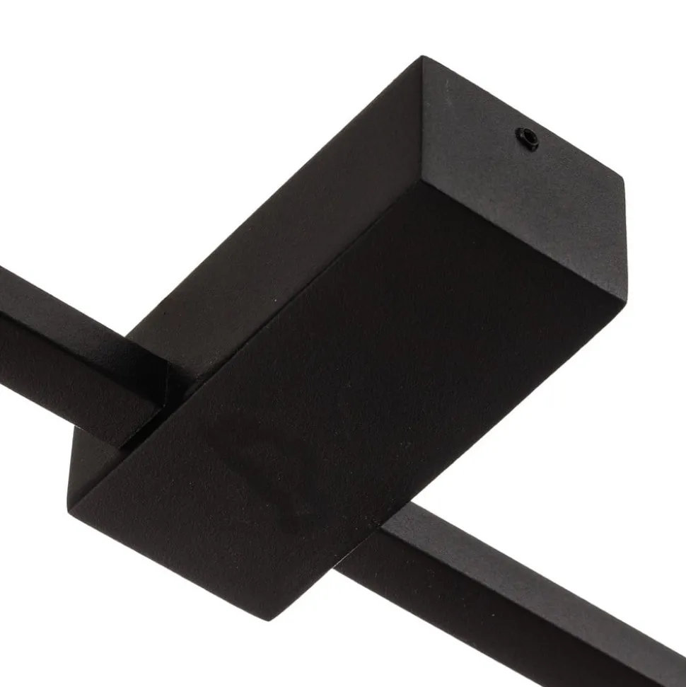Loftlampe Pills II, sort, 2 lyskilder