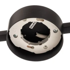 Loftlampe Pills II, sort, 2 lyskilder