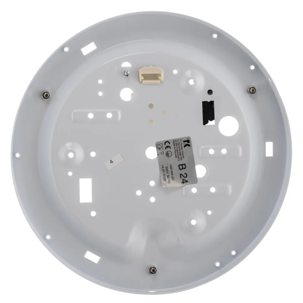 Loftlampe Rondo, cappuccino, Ø 30 cm