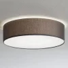 Loftlampe Rondo, grå Ø 45 cm