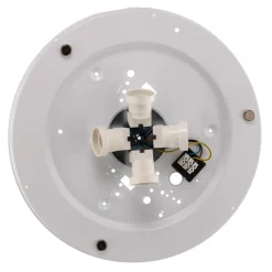 Loftlampe Rondo, grå Ø 45 cm