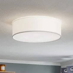 Loftlampe Rondo, hvid Ø 45 cm