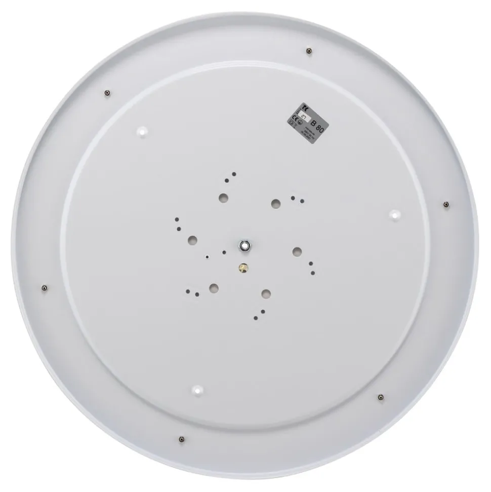 Loftlampe Rondo, hvid Ø 80 cm