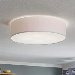 Loftlampe Rondo, hvid, Ø 50 cm