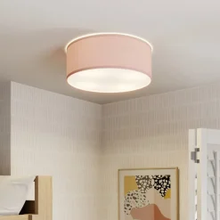 Loftlampe Rondo Kids, Ø 38 cm, pink