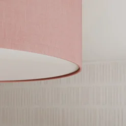 Loftlampe Rondo Kids, Ø 38 cm, pink