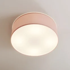 Loftlampe Rondo Kids, Ø 38 cm, pink