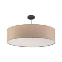 Loftlampe Rondo med afstand, creme Ø 60cm