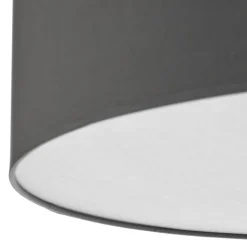 Loftlampe Rondo med afstand, grå Ø 60 cm