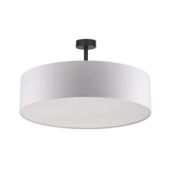 Loftlampe Rondo med afstand, hvid Ø 60 cm