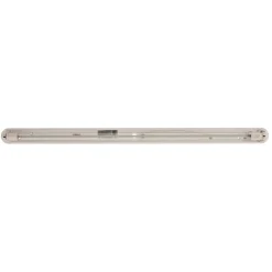 Loftlampe Soft, 95 x 6 cm, grafit, aluminium, G13