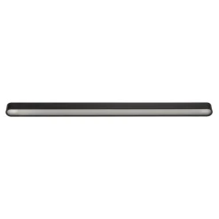 Loftlampe Soft, 125 x 6 cm, grafit, aluminium, G13