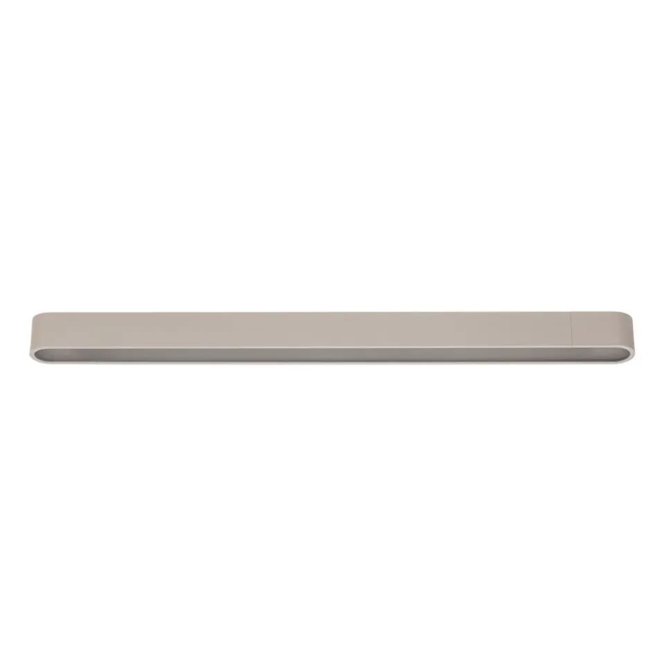 Loftlampe Soft, 95 x 6 cm, hvid, aluminium, G13