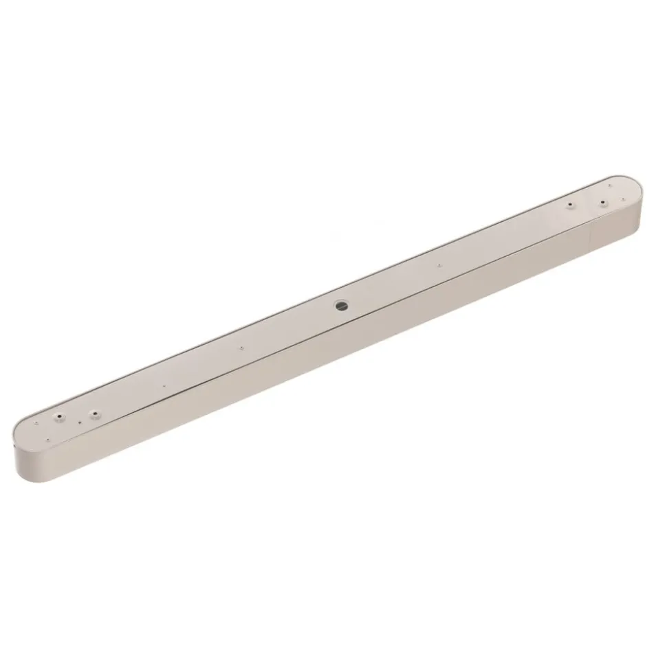 Loftlampe Soft, 95 x 6 cm, hvid, aluminium, G13