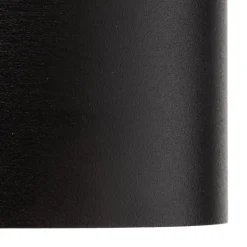 Loftlampe sæt, drejelig, sort
