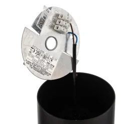 Loftlampe sæt, drejelig, sort