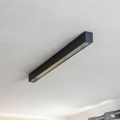 Loftlampe Straight grafit 92 cm