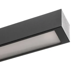 Loftlampe Straight grafit 92 cm