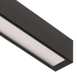 Loftlampe Straight grafit 92 cm