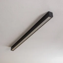 Loftlampe Straight grafit 122 cm