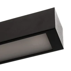 Loftlampe Straight sort 62 cm