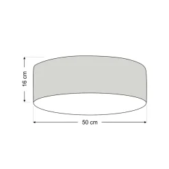 Loftlampe til børneværelse Mathilde, Ø 50 cm