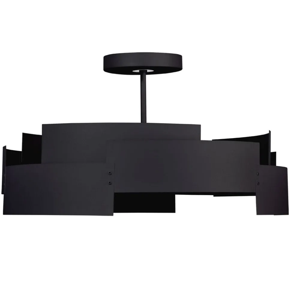 Loftlampe Tori, sort