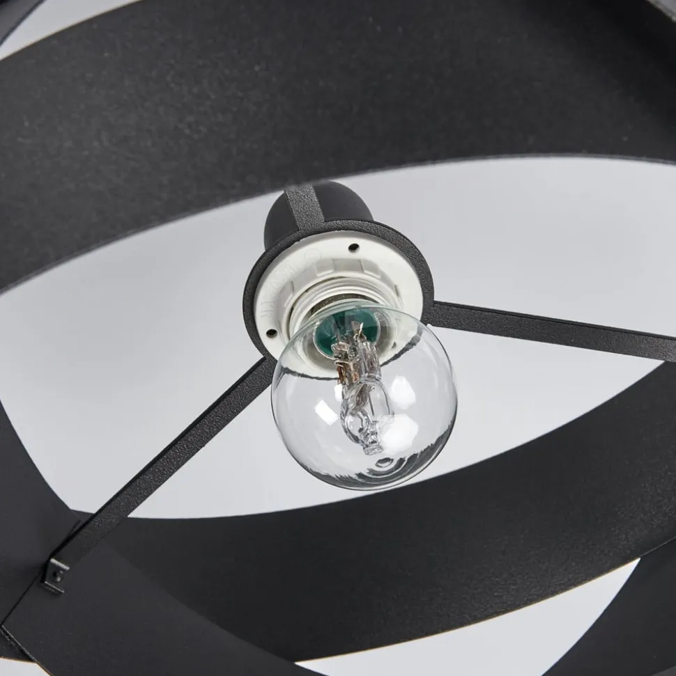 Loftlampe Tornado sort 3 lyskilder