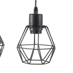 Loftlampe Townshend 5 med 3 gitterskærme