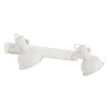 Loftlampe Trogir, beige, 2 lyskilder, længde 27 cm