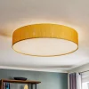Loftlampe Turda, Ø 78 cm, guld