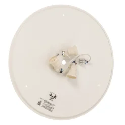 Loftlampe Turda, Ø 50 cm, hvid