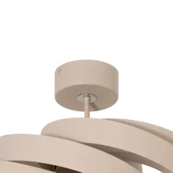 Loftlampe Vento, beige, Ø 50 cm